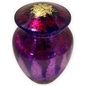 Urne funéraire Sugarplum de style américain, extra petite, finition brillante, 200 pouces cubes, pour adultes - Product Image 2