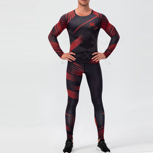 Ensembles de compression respirants sur mesure Gym Fitness Ensembles de compression légers pour hommes les plus vendus - Product Image 3