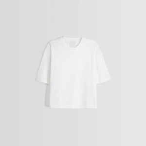 เสื้อยืดคอตตอนแบบ100% สำหรับผู้ชายเสื้อ2025ระบายอากาศได้ดีผ้าคอตตอนทรงบ็อกซี่ฟิตใหม่ - Product Image 6