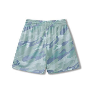 Pantalones Cortos Deportivos Transpirables con Logotipo Personalizado, Cintura Elástica, 100% Poliéster, Casuales de Verano, 5 Pulgadas, Talla Grande, Sublimación con Estampado Completo para Hombre - Product Image 2