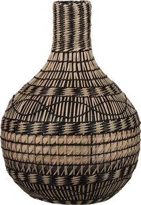 Fournisseur certifié Vietrustic Vase à fleurs Vase en jonc de mer pour décor de salon Vase à plantes - Product Image 4