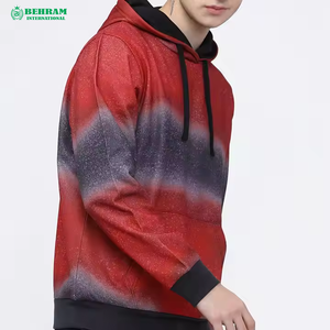 Custom Unisex Streetwear <b>Hoodie</b> 100% Cotton Fleece/French Terry Regular Fit Quick Dry Breathable Winter Sublimation Puff - Product Image 5