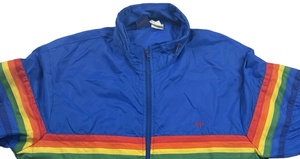 Chaqueta Cortavientos Vintage Arcoíris, Ropa para Todo Clima, Chaquetas Casuales Personalizadas para Hombre, Chaqueta Deportiva de Otoño para Hombre, Cortavientos, Anorak - Product Image 4