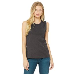 Débardeur de sport pour femmes de qualité supérieure, en coton, pour l'été, la salle de sport, le yoga, débardeur grande taille, modèle personnalisé, vente en gros - Product Image 1