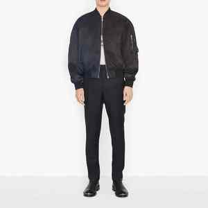 Chaqueta Bomber de Moda Urbana para Invierno 2025, con Botones, Cremallera y Bolsillos, Personalizable, Impermeable, Transpirable y Reversible para Hombre - Product Image 1