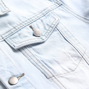 Vestes pour hommes en denim à impression personnalisée de haute qualité OEM nouvelle mode veste de style formel pour homme vestes d'hiver 100% coton pour homme - Product Image 4