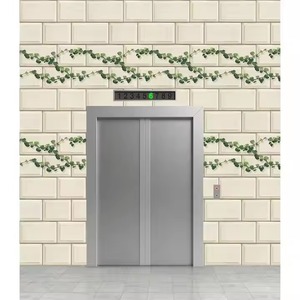 Carreaux muraux en pierre de briques blanches faites à la main de 300x450mm 30x45cm 12x18 Céramique extérieure indienne émaillée idéale pour l'élévation de la maison en stock - Product Image 1