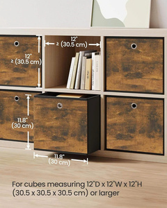 Foldable Square Linen <b>Storage</b> <b>Boxes</b> Modern Oxford Fabric Organizer Portable 20 to 35L High Load Capacity for Shoes Clothes - Product Image 4