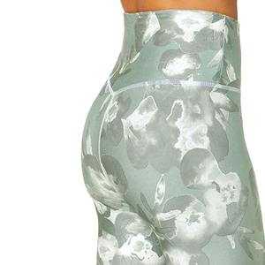 เลกกิ้งโยคะเอวสูงปรับแต่งได้สำหรับผู้หญิงผ้าฝ้าย100% ระบายความร้อนกางเกงฟิตเนสรัดรูปดีไซน์แบบลำลอง - Product Image 5