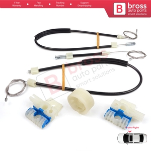 Kit de réparation de lève-vitre électrique avant droit BWR5360 pour Jetta MK6 A6 IV 2010-2018 5C6 1B 162 163 AV2 AV3 5C6837462 - Product Image 4