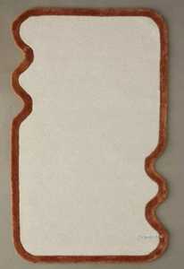 Alfombra KNOT con mechones a mano, alfombra blanca sólida con forma geométrica moderna para el hogar y el hotel, regalo de calentamiento para la sala de estar, tamaño personalizado disponible - Product Image 2