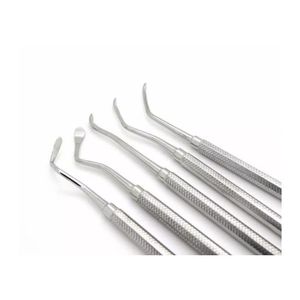 ชุดอุปกรณ์ทันตกรรมรากฟันเทียมทำจากสเตนเลสจากเยอรมันจำนวน5ชิ้นอุปกรณ์ผ่าตัดยกกระชับไซนัสแบบแมนนวล - Product Image 6