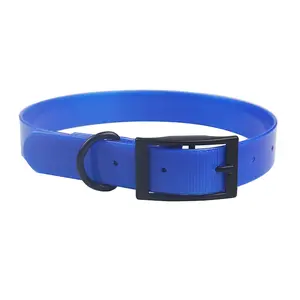 Strap Band Buckle Collar for Medium and Large Dogs (Multicolor)