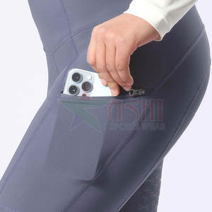 Vêtements de sport d'équitation à compression flexible, pantalons Jodhpur et culottes personnalisés, leggings d'équitation pour femmes, imperméables et coupe-vent - Product Image 5