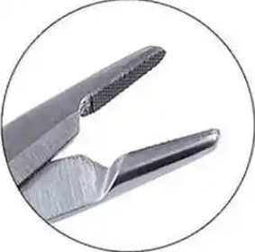 Tijeras Portaagujas de Acero Inoxidable Quirúrgico, Instrumentos Quirúrgicos Manuales Ligeros para Disección - Product Image 2