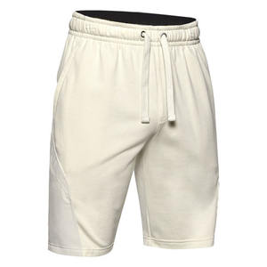 Short de gym 100% coton pour hommes avec logo personnalisé, respirant, été, jogging, loisirs grande taille, style décontracté, teint uni - Product Image 5