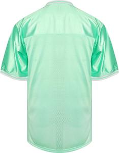 Camiseta de Práctica de Fútbol Americano, Ligera, Transpirable, de Malla de Poliéster, Manga Corta, Ropa de Entrenamiento, Impresión por Transferencia de Calor, Color OEM - Product Image 3