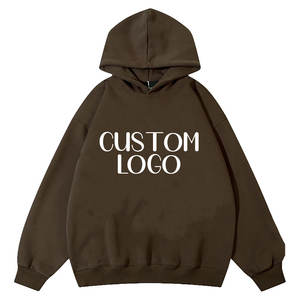 Sweat à capuche en polaire lourde 100% coton personnalisé de luxe épaule tombante pour hommes coupe régulière sweats à capuche d'hiver de haute qualité - Product Image 5