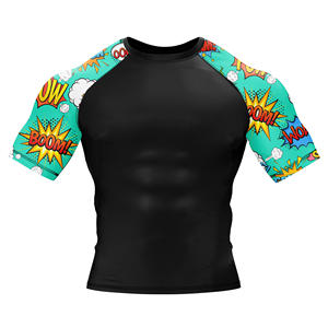 Bjj Mma Jiu Jitsu Design Your Own Custom Printed Rash Guard <b>Women</b> High Quality Long Sleeve Men Swimming Surfing Rash Guard - Product Image 3