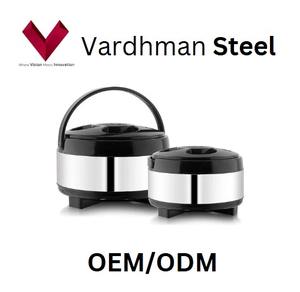 Vente en gros de marmites isothermes en acier inoxydable de 1000 ml, grande boîte chaude avec couvercle en plastique, facile à transporter, casserole pour cuisiner des aliments - Product Image 4