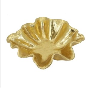 Plateau de service décoratif en aluminium rond moderne pour la décoration intérieure Plateaux à bijoux Cadeaux de mariage à bas prix - Product Image 3