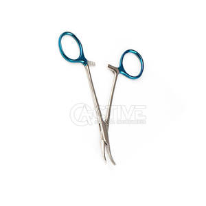 Forceps Halsted hémostatique incurvé en acier inoxydable médical chirurgical et vétérinaire - Product Image 5