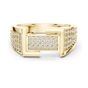 Bague pour femme en diamant de laboratoire de 0,794 carats, clarté VVS-VS EF, or 18 carats, 14 carats, 10 carats et argent 925, or rose, or jaune, or blanc - Product Image 2