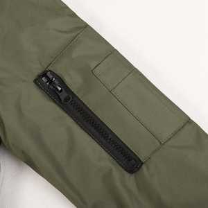 Tendance décontracté respirant Letterman confortable blouson aviateur uni pour hommes avec logo personnalisé coupe régulière baseball vente en gros - Product Image 5