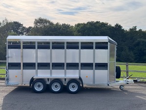 Remolque para ganado de uso agrícola, superventas, mejor calidad, resistente, ganado, oveja, cerdo, transporte, semirremolque, venta al por mayor, precio de fábrica - Product Image 2