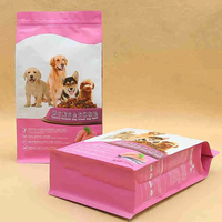 Bolsa Mylar con Cierre Antihumedad, Fondo Plano, PET/AL/PA/PE, para Envasado de Alimentos para Perros y Gatos, Impresión por Grabado, Venta al Por Mayor, OEM, Perfecta