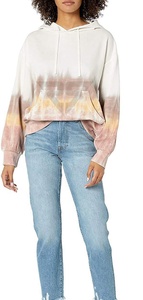 Algodón Tied Dye Hoodie Streetwear Custom Pullover Multi Color Tie Dye Hoodie Para mujeres Hecho en Pakistán - Product Image 3