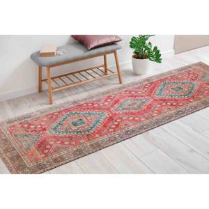 Tapis imprimé style bohème : Petit tapis de couloir en chenille rouge pour décoration de salon de mariage, tapis de voiture, tapis en chenille - Product Image 4