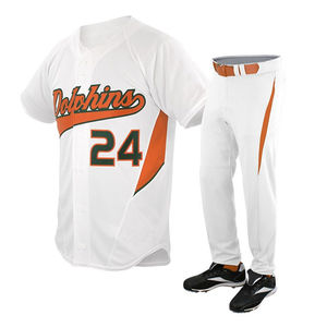 Uniforme de Béisbol para Hombre con Logotipo Personalizado al Mejor Precio al por Mayor 2025, Uniforme de Béisbol para Hombre de Diseño Personalizado y Corte Ajustado - Product Image 2