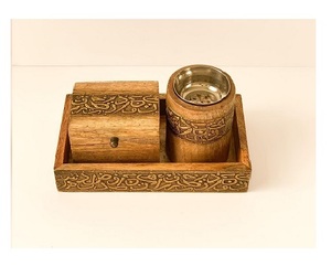 High Quality Handmade Wooden Incense Burner Holder Stand Best Wholesale India Manufactures at Best Price - Product Image 6