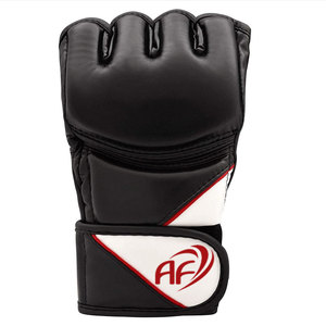 Gants de MMA en cuir véritable, dernière collection très demandée, avec sangle de poignet réglable, demi-doigts/sans doigts, poignées imperméables - Product Image 2