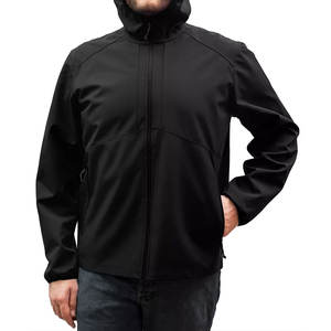 2025 personnalisé hommes Soft Shell vestes qualité supérieure à la mode conception réversible Sports de plein air chasse Stand avant - Product Image 3