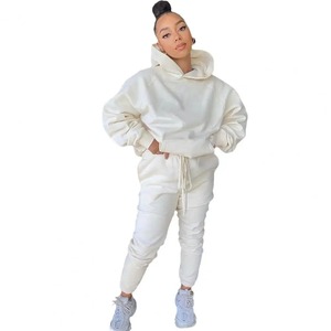 2025 High Quality Breathable 2 Piece Set <b>100</b>% Cotton Casual Printed Tracksuits Customize Design Premium Sweat Suits - Product Image 1