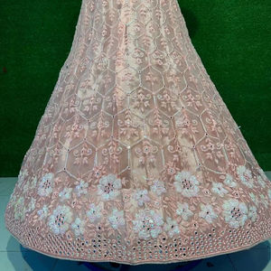 Élégant Heavy Sequin Broderie 3M Flair Net Lehenga Choli Full Dupatta Set pour les fêtes toute l'année pour l'hiver été en gros - Product Image 6