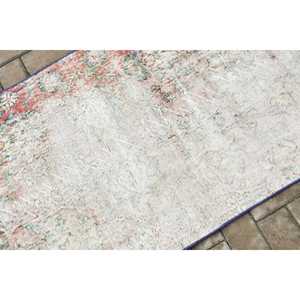 Alfombra Turca, Alfombra Pequeña de 2.6x4.9 pies, Alfombra con Borde Rojo - Product Image 5