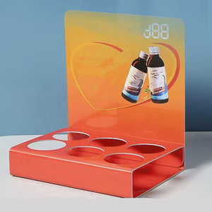 ขาตั้งจอแสดงผลพีวีซีใสออกแบบได้ตามต้องการสำหรับเคาน์เตอร์ร้านค้าปลีกสินค้าโปรโมชั่นและการนำเสนอแบรนด์จากจีน - Product Image 1