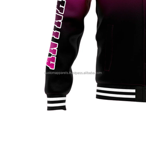 Custom Wool and Leather <b>Varsity</b> <b>Jacket</b> for Men Premium Wholesale Letterman <b>Jacket</b> with Chenille Patches - Product Image 6