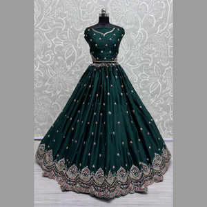 Superhit Exclusif Nouveau Designer Correspondant Broderie Travail Partywear Lehenga Collections Pour Les Grossistes Par Royal Export À Surat - Product Image 6
