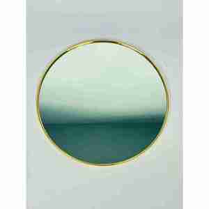 Top Selling High Quality Round Metal <b>Frame</b> Mirror with <b>Cheap</b> Price Handicraft Mirror Glass for Wall Use in India - Product Image 3