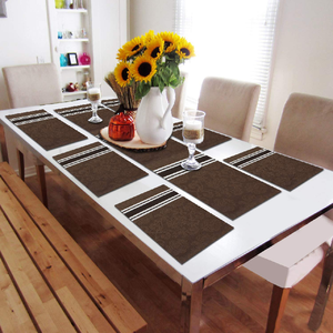 Tapis de Table rectangulaire de haute qualité, cuisine moderne, écologique, 100% coton biologique, lin, certificat GOTS - Product Image 3