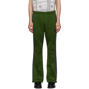 High Street Design personnalisé pantalon de survêtement évasé pour hommes taille moyenne pantalon de jogging décontracté avec pantalon tricoté à imprimé bouffant - Product Image 1