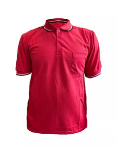 Logotipo bordado personalizado de alta calidad para hombres para Polos Patrón sólido Gym-Wear Rentable y elegante - Product Image 5