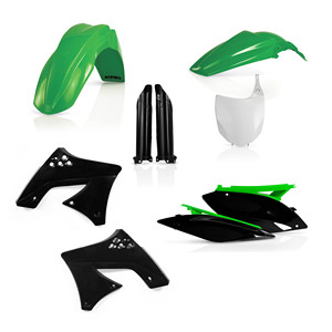 Kit Completo di Plastiche Acerbis per Kawasaki, Include Parafanghi per Moto - Product Image 1