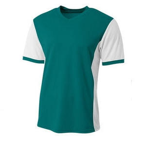 Maillots de football personnalisés de qualité supérieure, respirants, 100% polyester, couleur personnalisée, uniforme d'équipe, maillot de football - Product Image 1