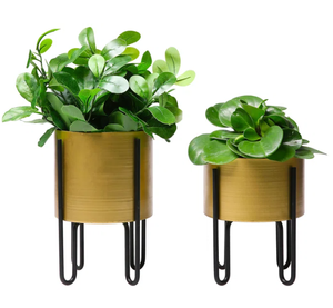 Metal Planters Garden Supplies Metal Home Flower <b>Pots</b> and Plant <b>Pot</b> and <b>Stand</b> for Decoration Balcony Plant <b>stand</b> - Product Image 6