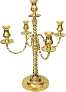 Meilleur prix Candélabre en métal Décoration intérieure et extérieure de la maison Support de bougie de mariage - Product Image 6